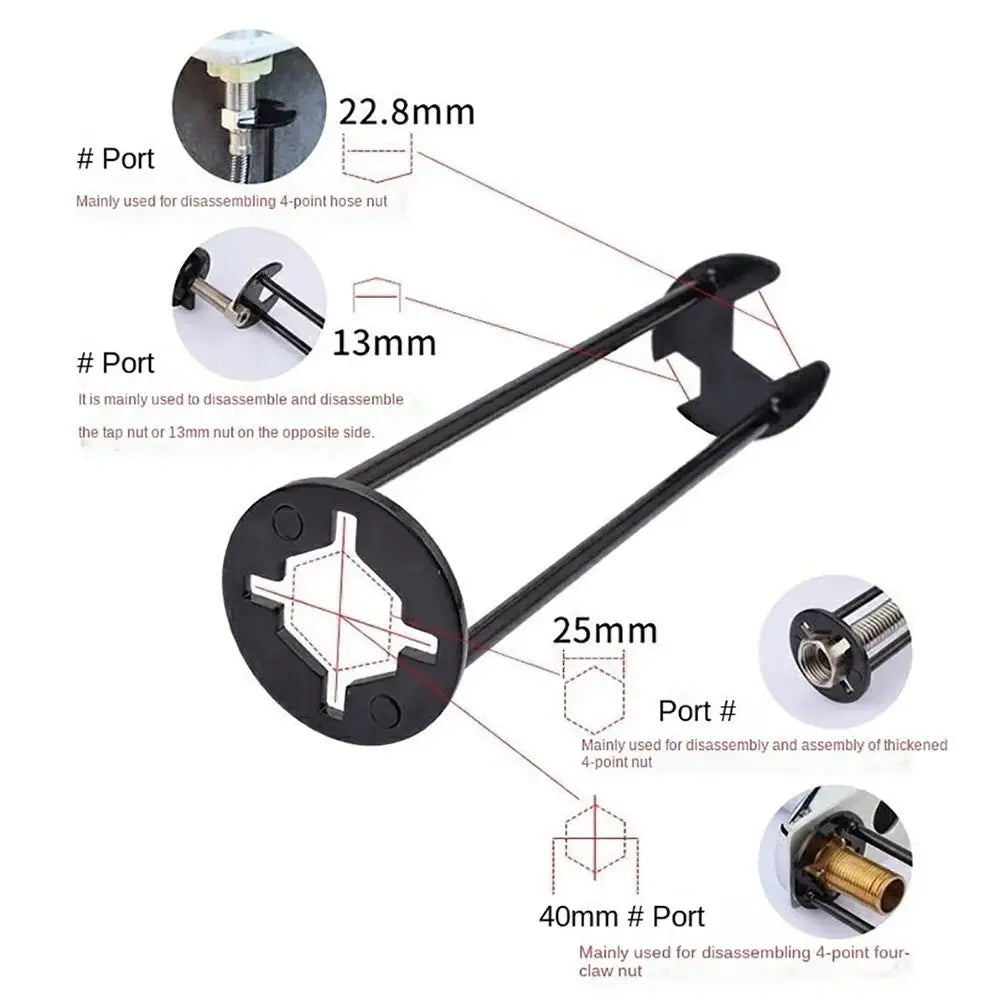 Yeezlab | Double-Head Adjustable Faucet Tool
