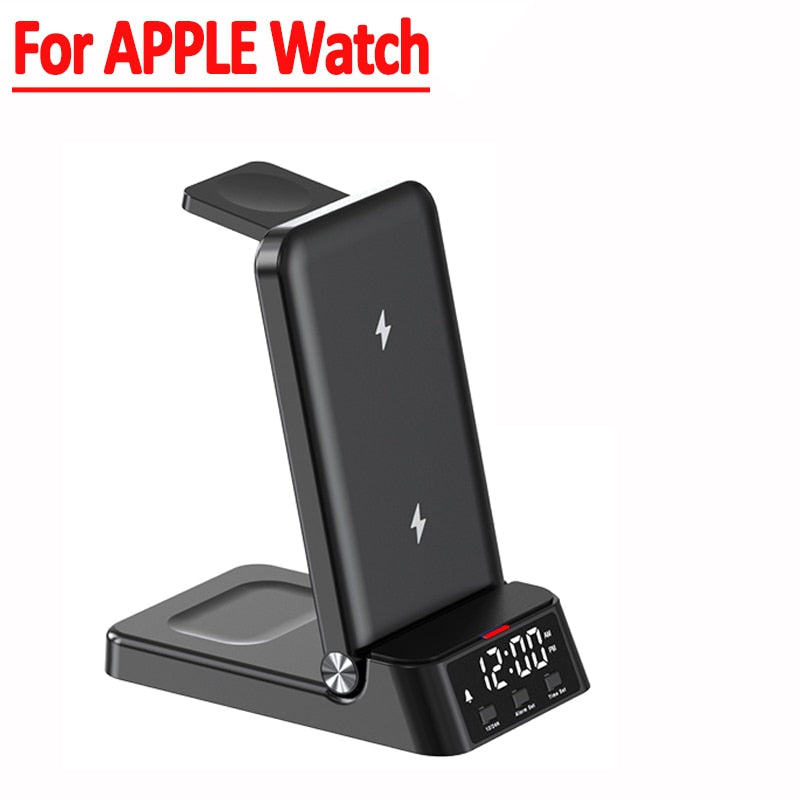 Compact 4 in 1 Wireless Charging Station