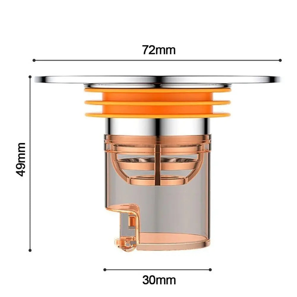 Easy Clean Bathroom Drain Strainer Cover