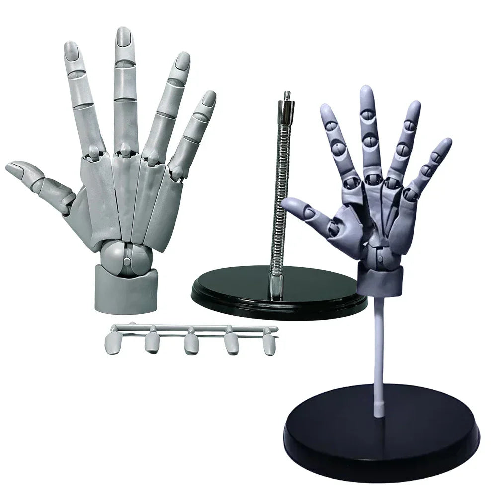 Flexible Artistic Poseable Hand Model Figure