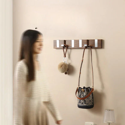 Simple Wooden Coat Rack Hanger