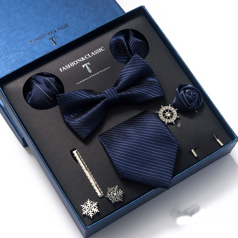 Premium Men's Tie Collection Gift Set