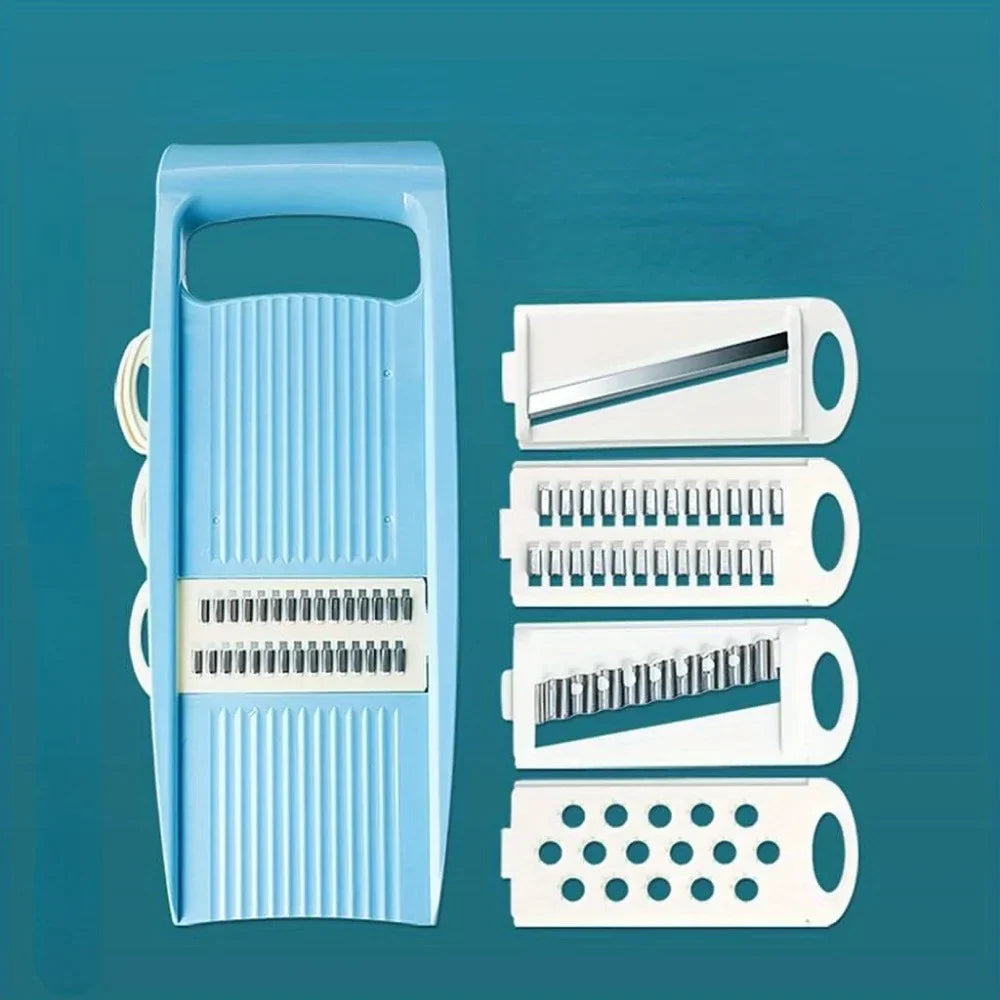 Easy 5-in-1 Manual Vegetable Chopper & Slicer - Yeezlab