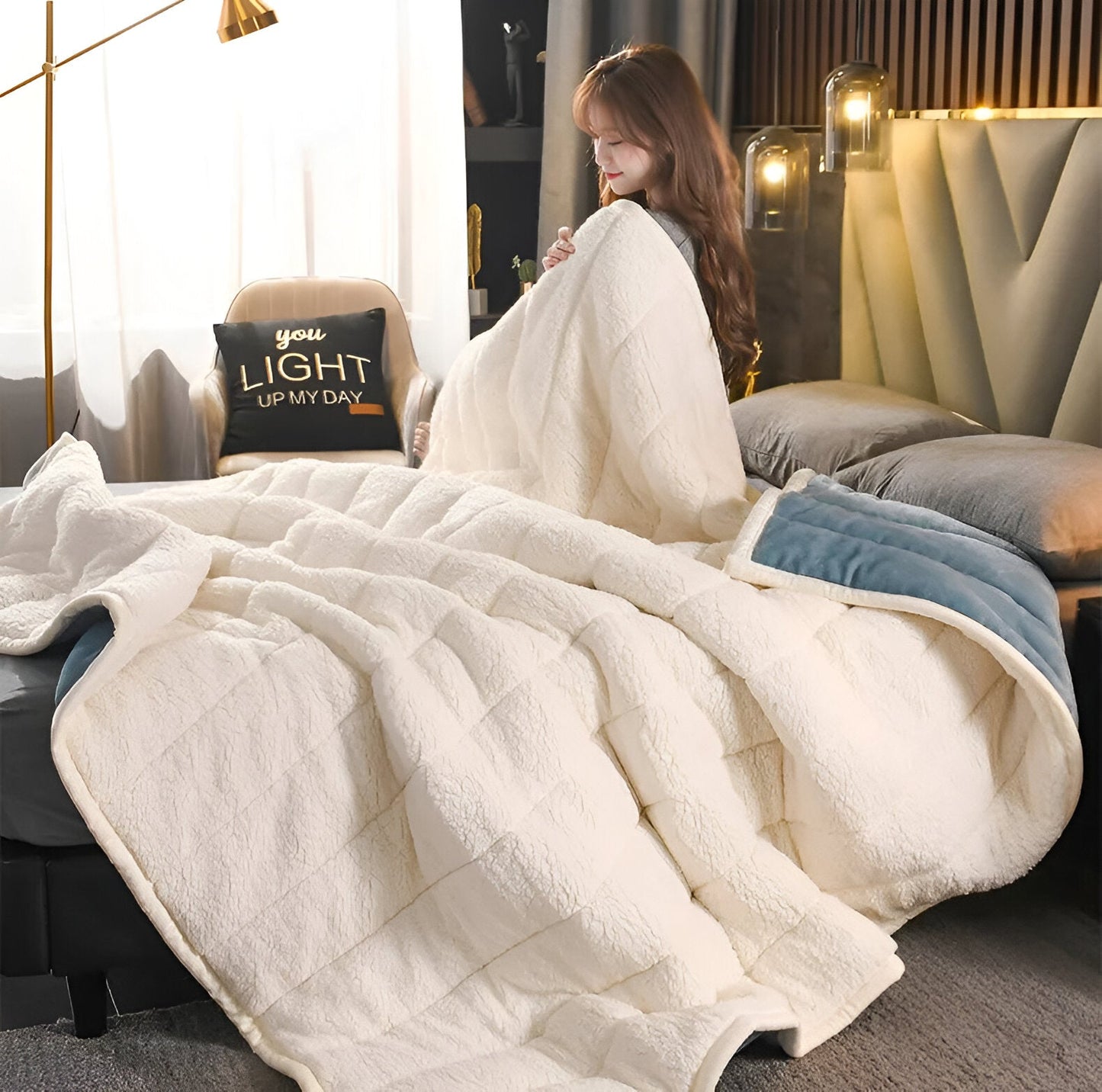 Premium Fleece Blanket Ultra Soft and Warm Throw - Yeezlab