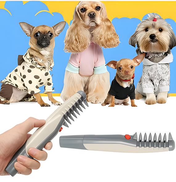 Gentle Pet Grooming Kit for Cats and Dogs