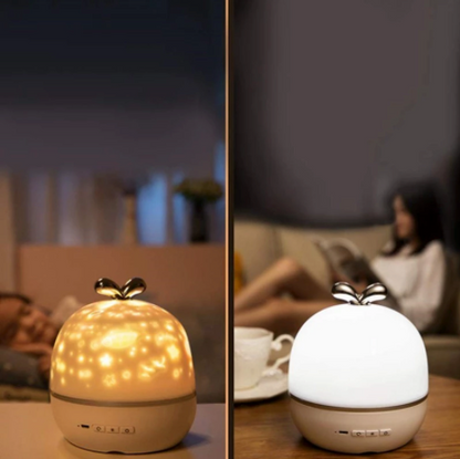 Colorful LED Night Light Projector Lamp