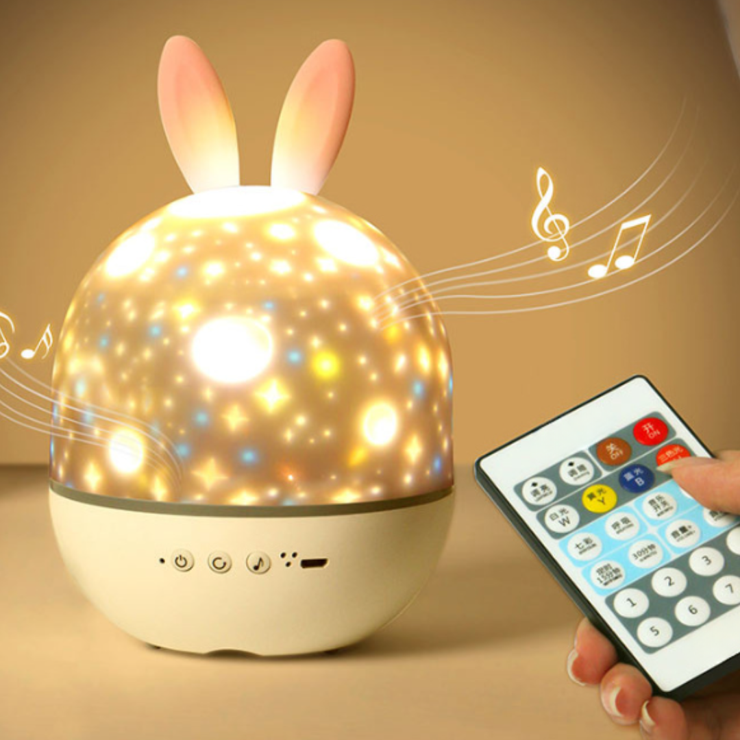 Colorful LED Night Light Projector Lamp