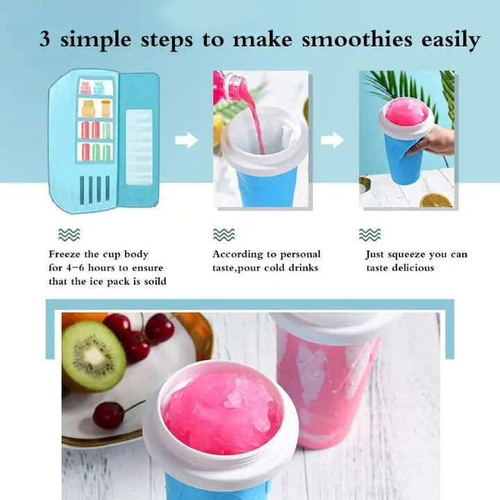 Quick Squeeze Cup for Cold Drinks