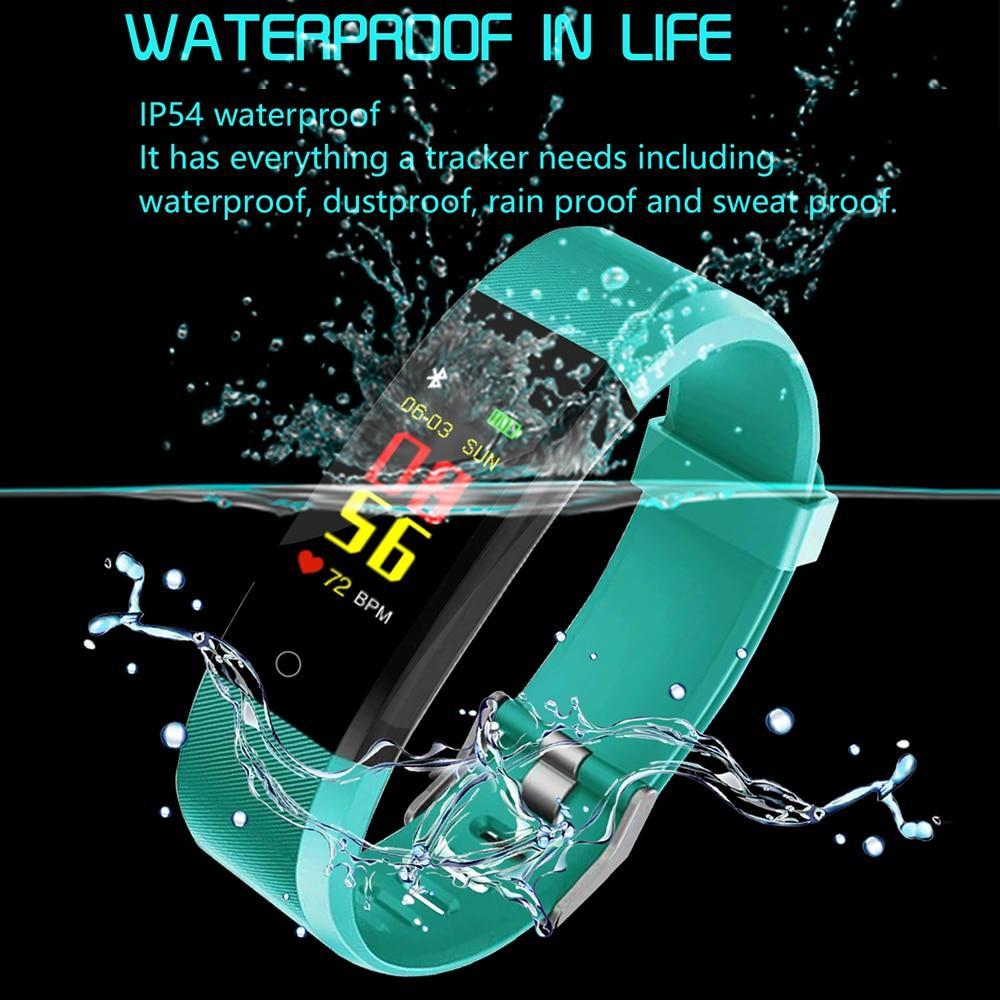 Waterproof Fitness Tracker Smart Watch for Men and Women