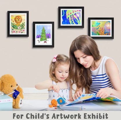 Colorful Kids Art Magnetic Picture Frame