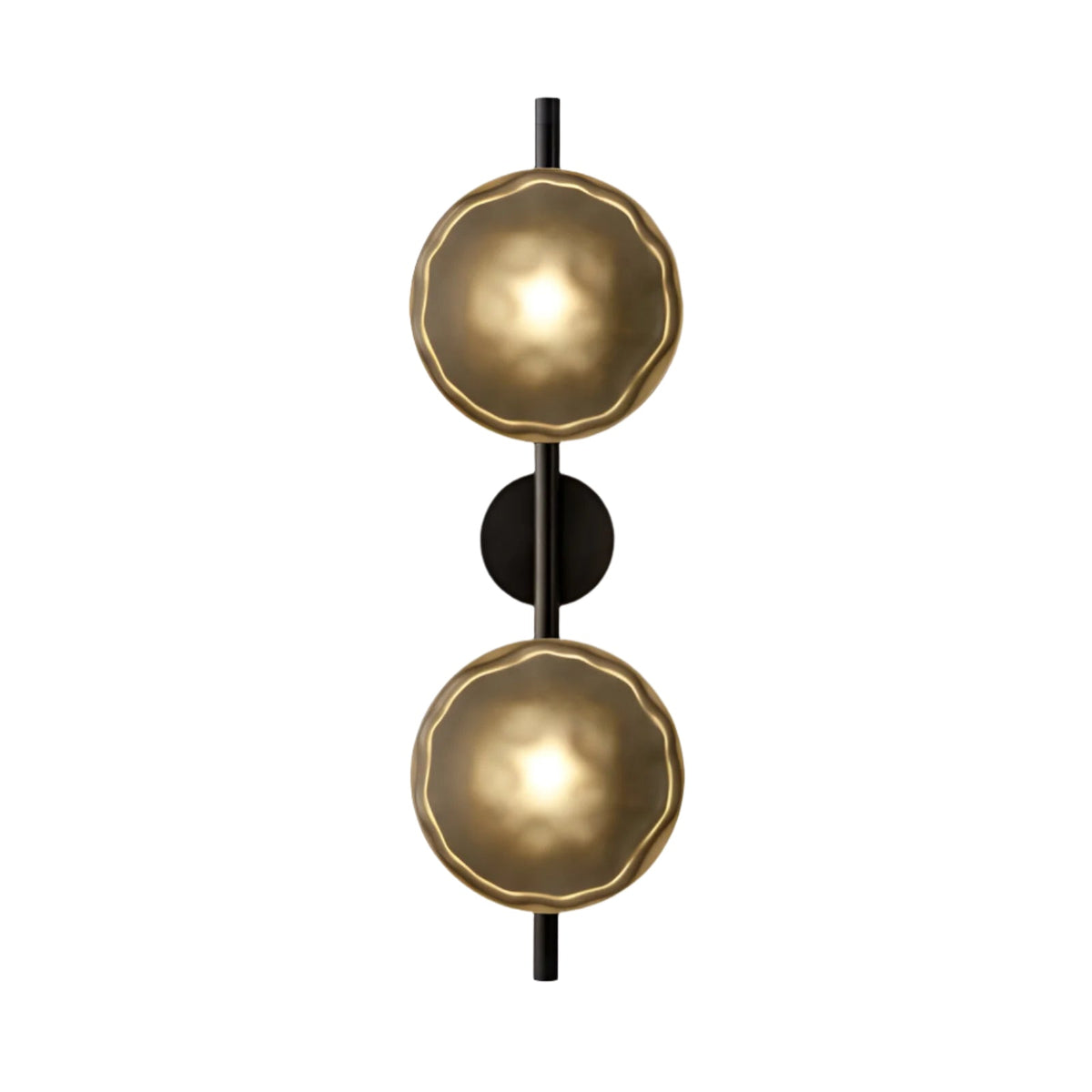 Minimalist Round Glass Wall Light