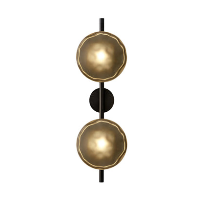 Minimalist Round Glass Wall Light