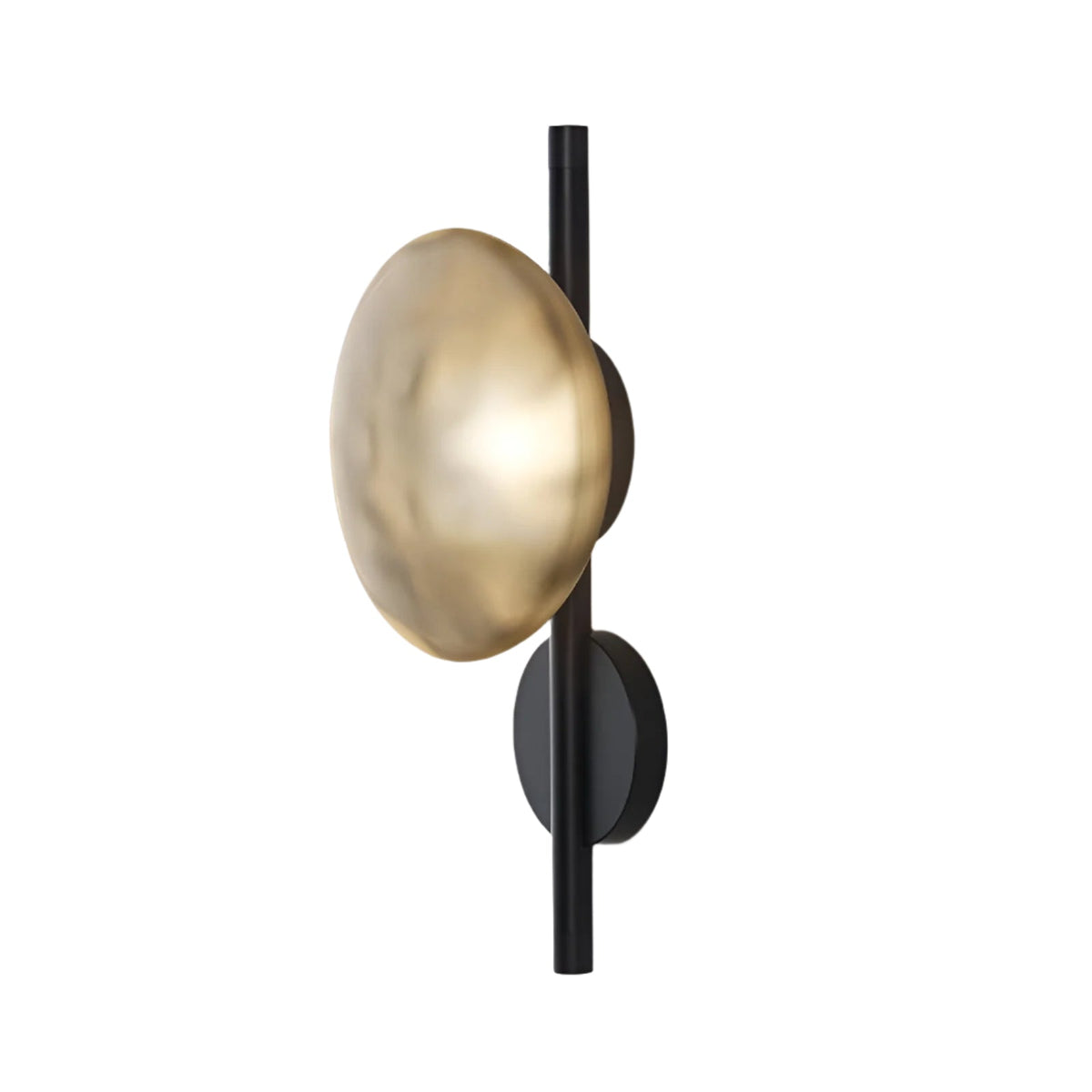 Minimalist Round Glass Wall Light