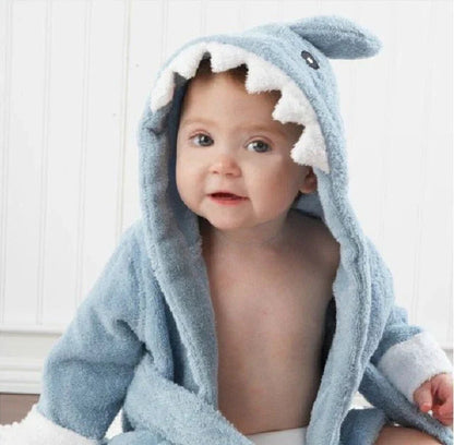 Plush Baby Bath Robe | Soft Cotton for Newborns