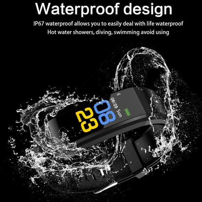 Men's Waterproof Fitness Tracker Smart Watch Heart Monitor