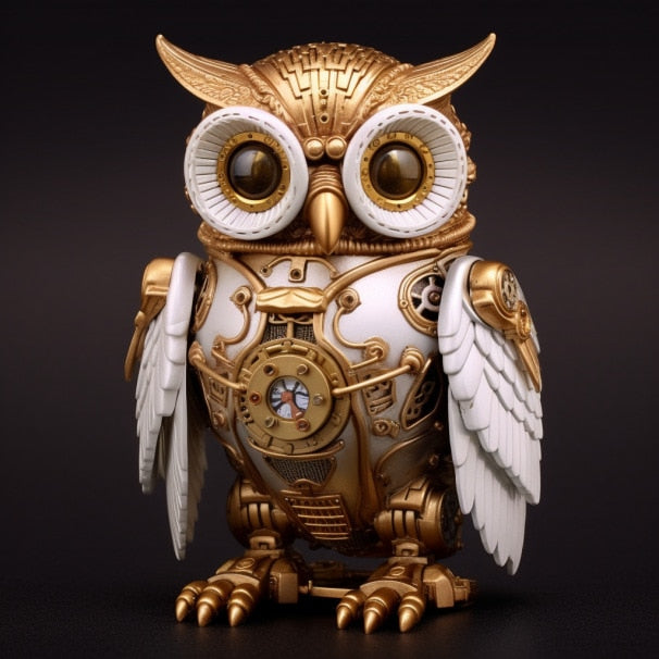 Unique Owl Figurine Home Decor Statue