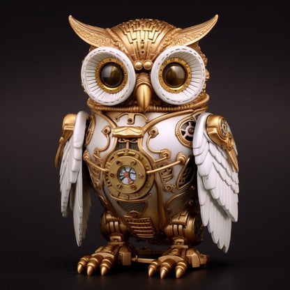 Unique Owl Figurine Home Decor Statue