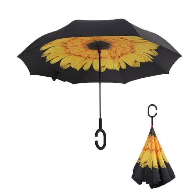 Windproof Automatic Folding Rain Umbrella