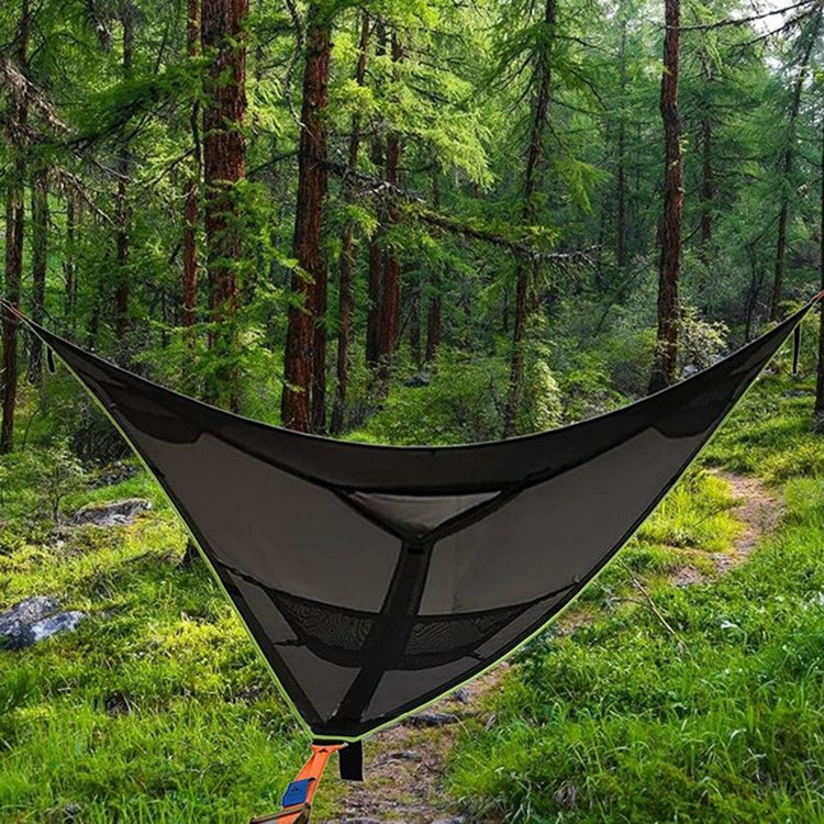 Large Portable Black Family Camping Tent Hammock - Yeezlab