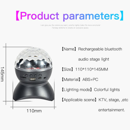 Colorful LED Sound Ball Lamps with RGB Lights