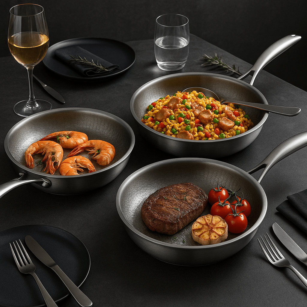 Top Grade Titanium Frying Pan for All Cooktops - Yeezlab
