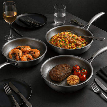Top Grade Titanium Frying Pan for All Cooktops - Yeezlab