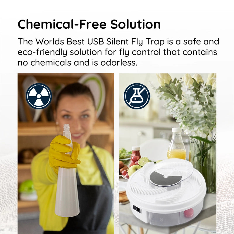 Quiet USB Insect Trap