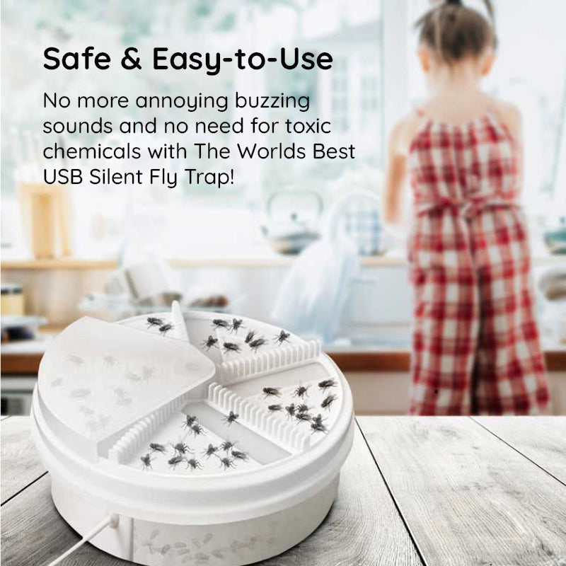 Quiet USB Insect Trap