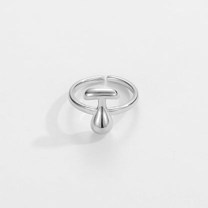 Fashionable Alphabet Initial Ring