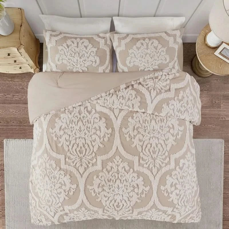 Soft Cotton Bed Sheet Pillowcase Set