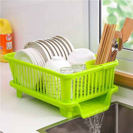 Space Saving Stainless Steel Dish Rack