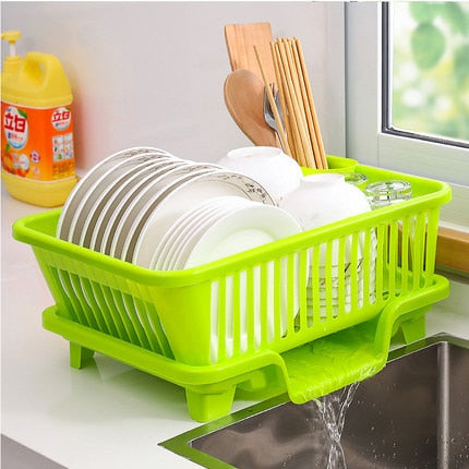 Space Saving Stainless Steel Dish Rack