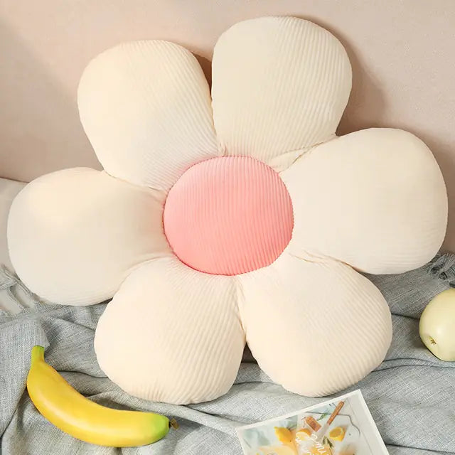 Soft Floral Pattern Seat Cushion