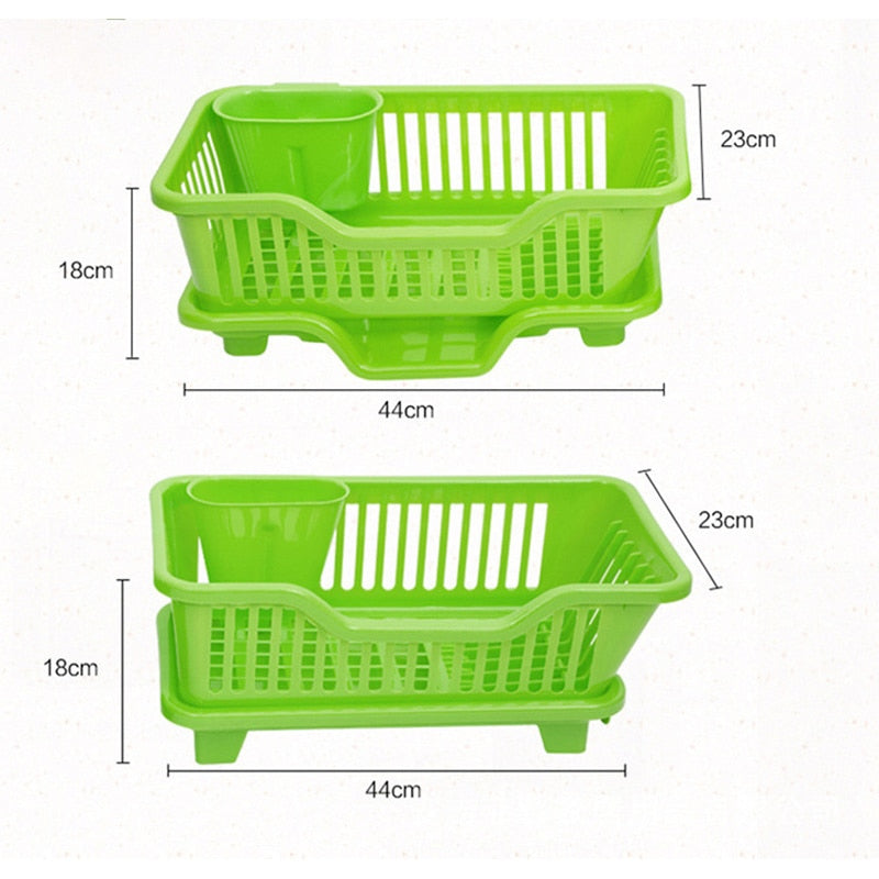 Space Saving Stainless Steel Dish Rack