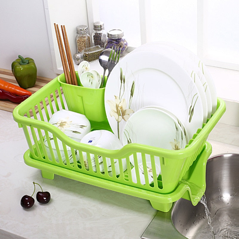 Space Saving Stainless Steel Dish Rack
