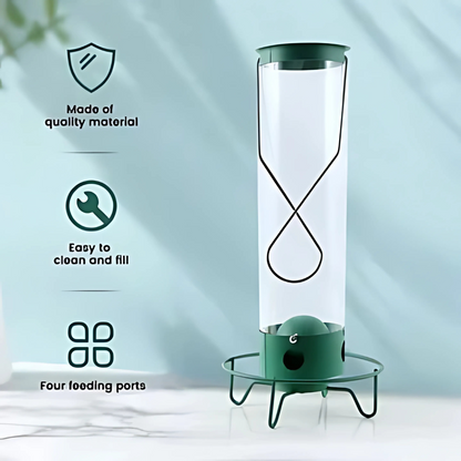Wild Bird Feeder Hanging Squirrel Resistant Seed Feeder