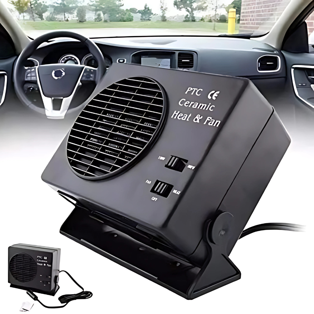 Compact Car Heater Fan 12V Defroster - Yeezlab