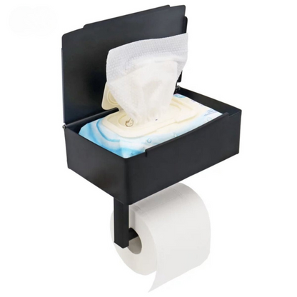 Stylish Stainless Steel Toilet Paper Holder for Wall Mount