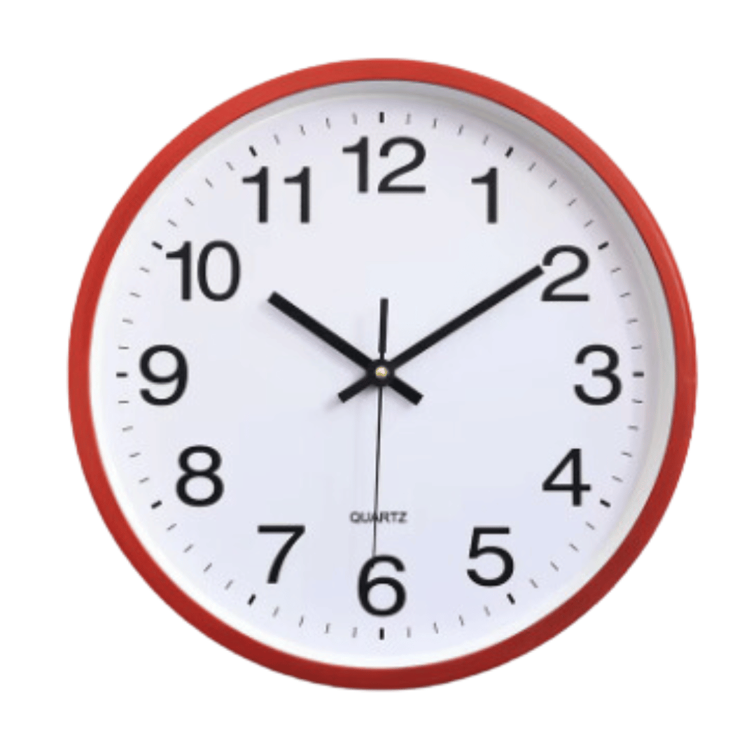 Premium Digital Atomic Clock - Sleek Black Style