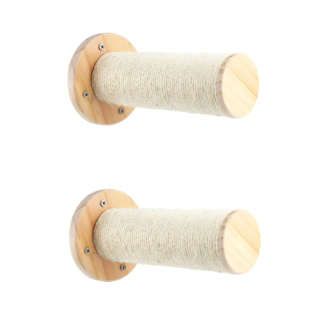 Cat Tower Wall Shelf with Scratch Pad