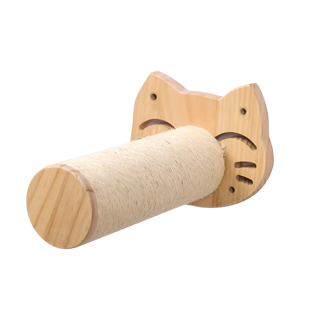 Cat Tower Wall Shelf with Scratch Pad