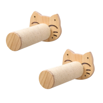 Cat Tower Wall Shelf with Scratch Pad