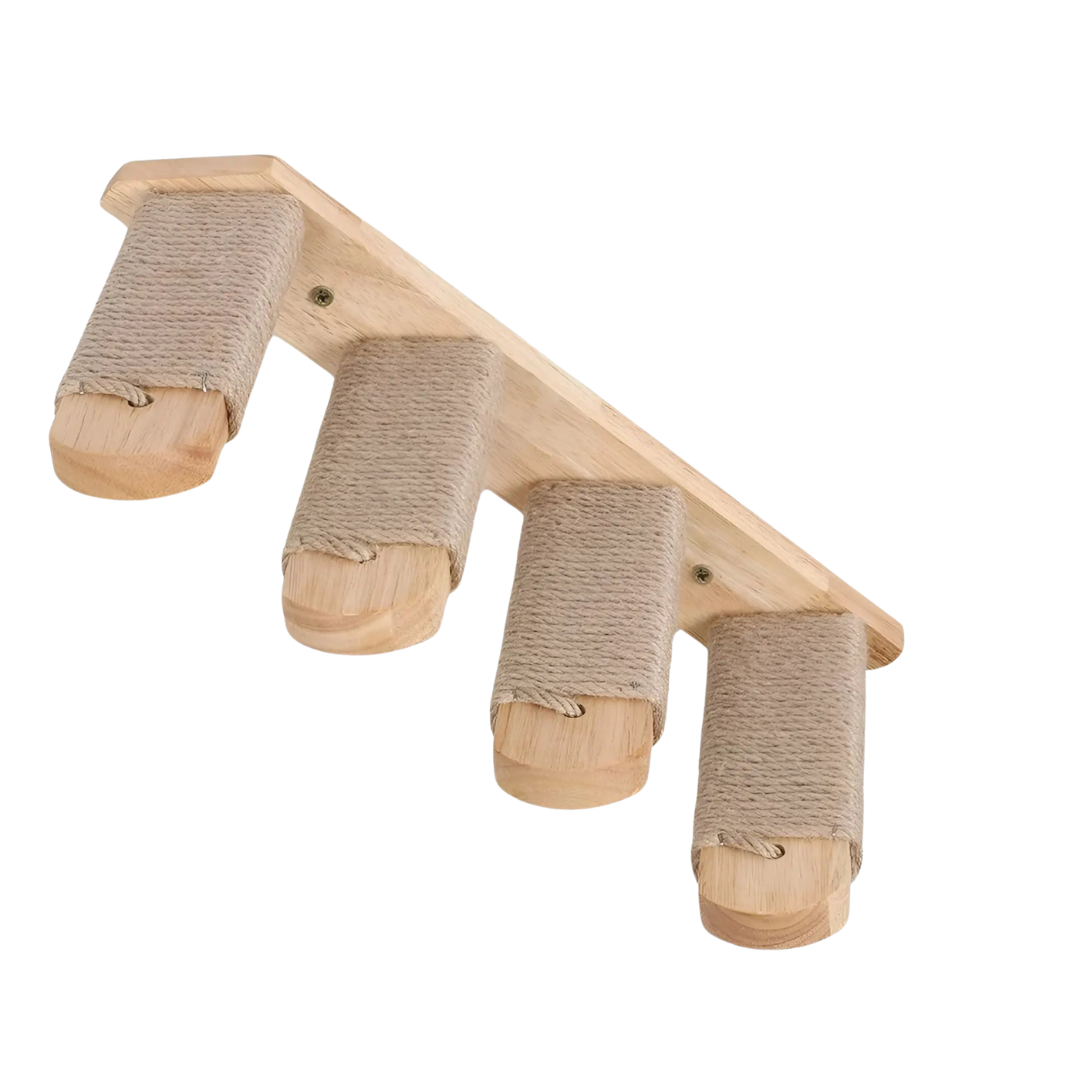 Cat Tower Wall Shelf with Scratch Pad - Yeezlab