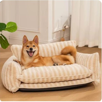 Plush Pet Couch - Washable Soft Dog Bed - Yeezlab