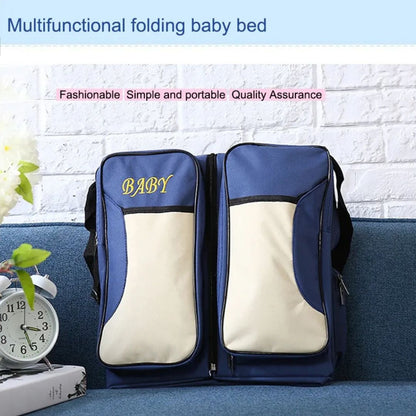 Portable Baby Travel Bed with Storage