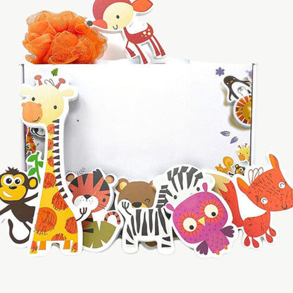 Colorful Animal Bath Toys for Kids Learning Fun