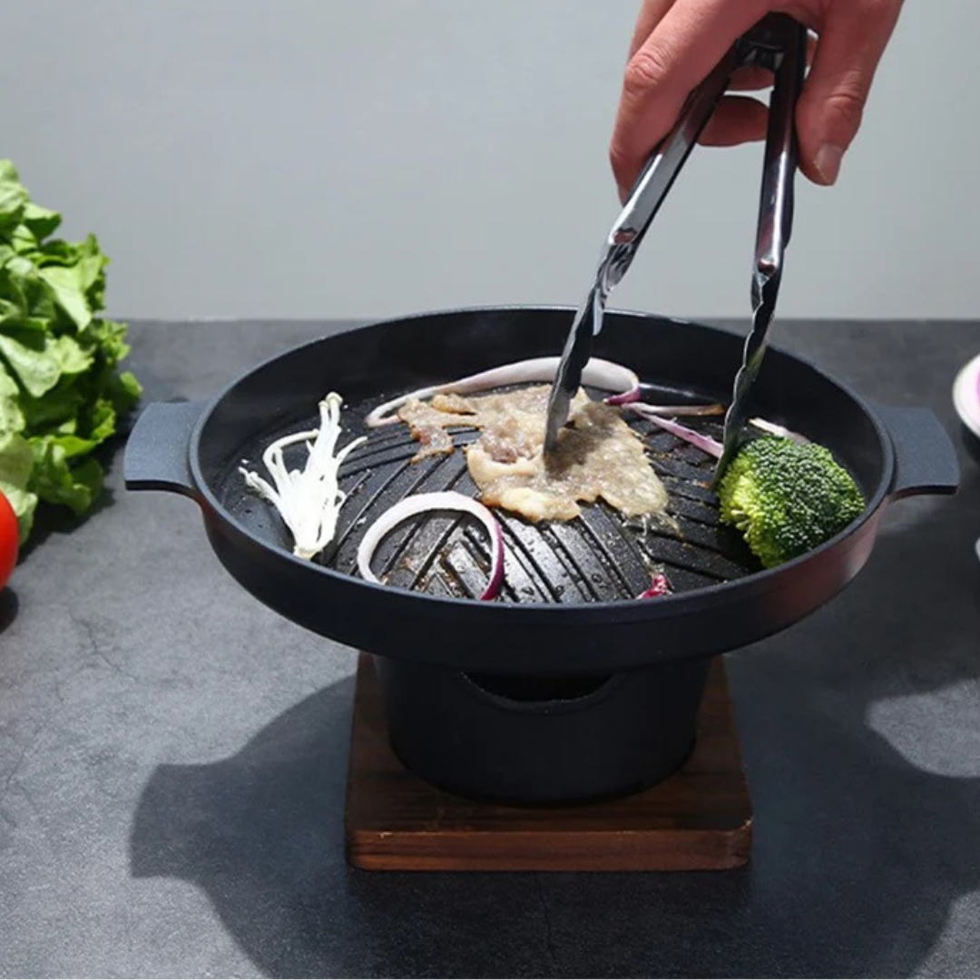 Compact Portable Gas BBQ Grill Set