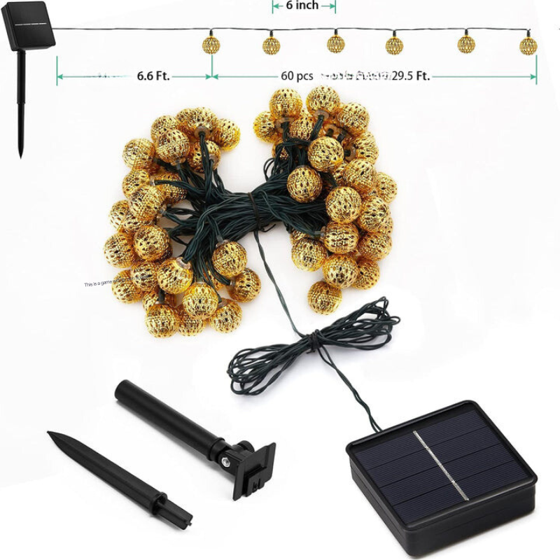 Outdoor Waterproof Solar Fairy Lights