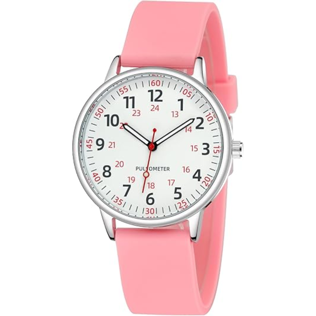 Fashionable Ladies Clip-On Waterproof Watch