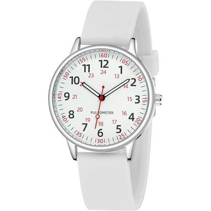 Fashionable Ladies Clip-On Waterproof Watch